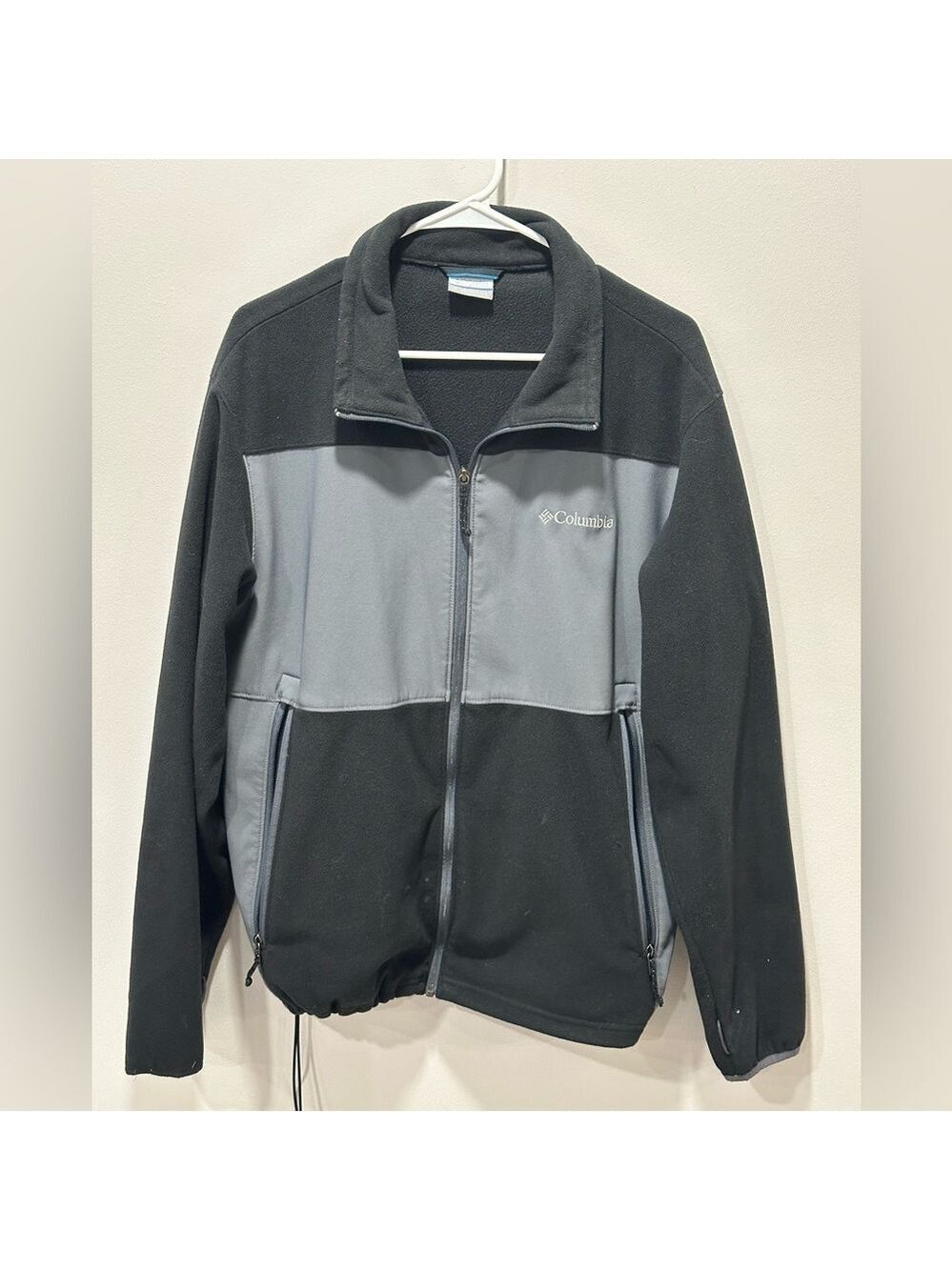 Columbia Breaking Trail Hybrid Softshell Fleece Men's Jacket Size Large